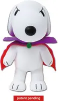 Exclusive Peanuts Snoopy Vampire Costume 8in Figurekey Plush
