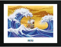Original One Piece - Thousand Sunny Framed Print