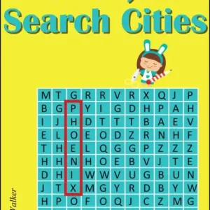Kids Brain Games Search Cities Brand New