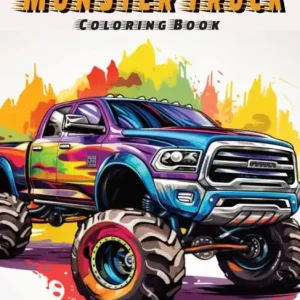Monster Truck Coloring book for Kids Secure Checkout
