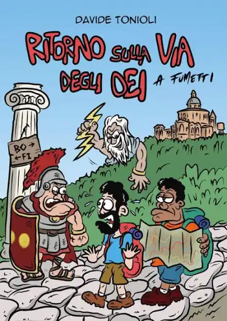 Cheap Ritorno sulla Via degli Dei a fumetti
