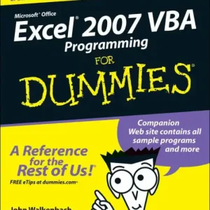 Next Day Delivery Excel 2007 VBA Programming For Dummies
