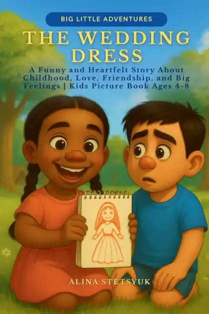 Save Now The Wedding Dress: A Funny and Heartfelt Story About Childhood, Love, Friendship, and Big Feelings Kids Picture Book Ages 4-8