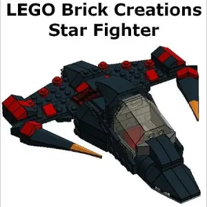 Modern 1st Foundations LEGO Brick Creations - Instructions for a Star Fighter