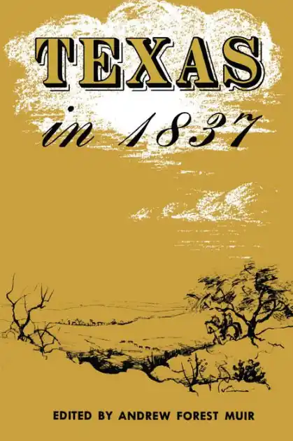 Worldwide Shipping Texas in 1837: An Anonymous, Contemporary Narrative