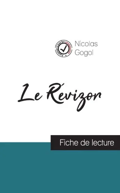 Same Day Shipping Le Révizor de Nicolas Gogol (fiche de lecture et analyse complète de l'oeuvre)