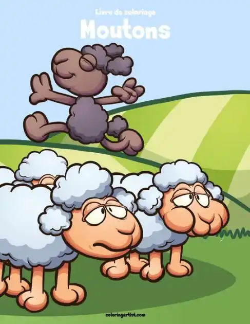 Buy Online Livre de coloriage Moutons 1