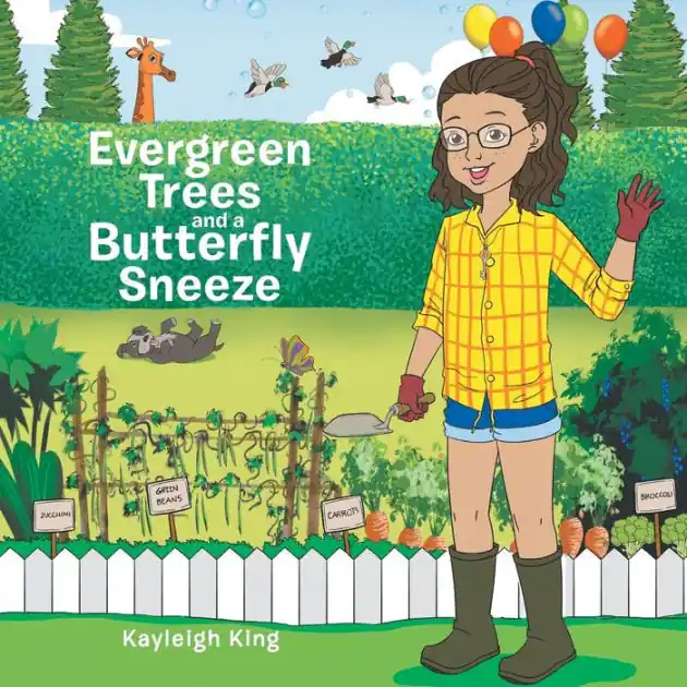Final Sale Evergreen Trees and a Butterfly Sneeze