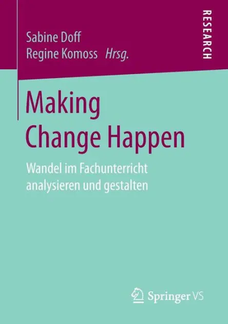 Making Change Happen: Wandel im Fachunterricht analysieren und gestalten Deal