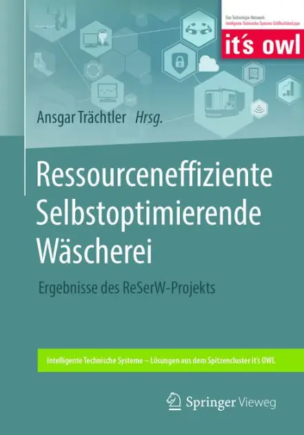 Free Delivery Ressourceneffiziente Selbstoptimierende W�scherei: Ergebnisse des ReSerW-Projekts