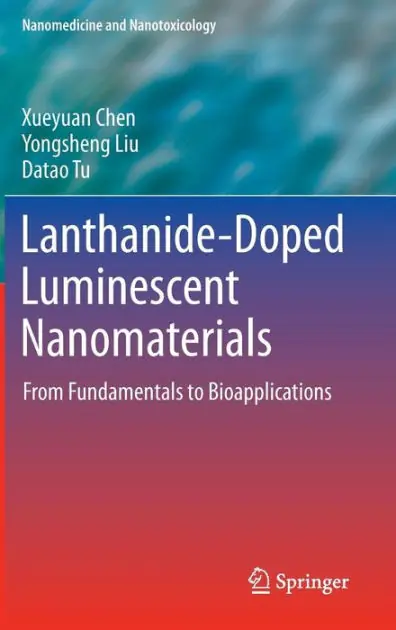Lanthanide-Doped Luminescent Nanomaterials: From Fundamentals to Bioapplications Same Day Shipping