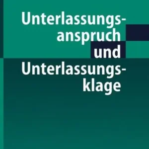 Unterlassungsanspruch und Unterlassungsklage Clearance