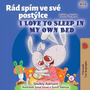 Bulk Order I Love to Sleep in My Own Bed (Czech English Bilingual Book for Kids)