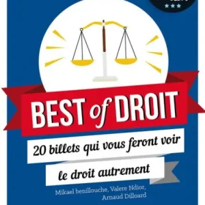 Best of droit: 20 billets qui vous feront voir le droit autrement New Release