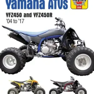 While Supplies Last Yamaha YFZ450/450R ATV, 2004-2017 Haynes Repair Manual