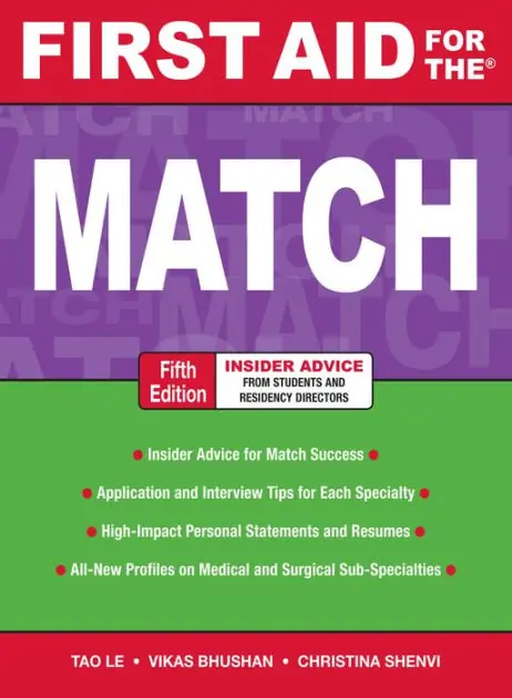 First Aid for the Match, Fifth Edition Fan Favorite