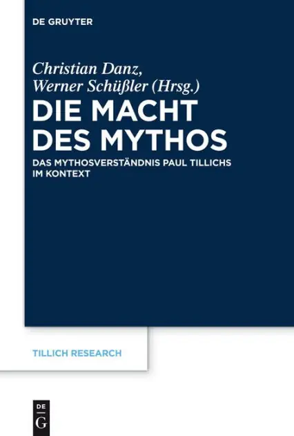 Clearance Die Macht des Mythos: Das Mythosverständnis Paul Tillichs im Kontext