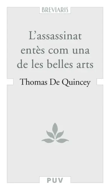 Super Sale L'assassinat entès com una de les belles arts
