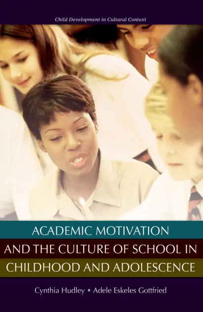 Hot Deal Academic Motivation and the Culture of Schooling