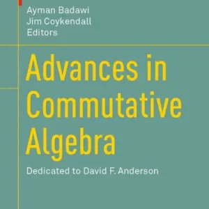 Final Sale Advances in Commutative Algebra: Dedicated to David F. Anderson