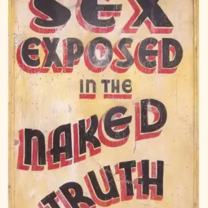 Professional Grade Vintage Journal Sex Exposed in the Naked Truth