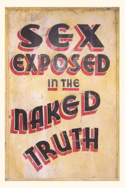 Professional Grade Vintage Journal Sex Exposed in the Naked Truth