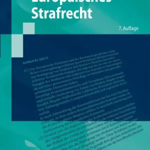 Europäisches Strafrecht Buy Today