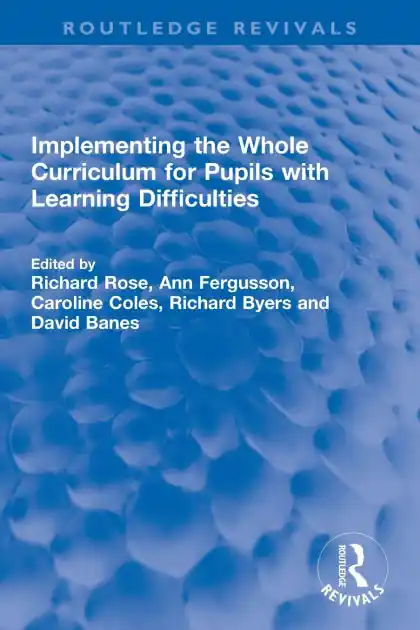 Secure Checkout Implementing the Whole Curriculum for Pupils with Learning Difficulties