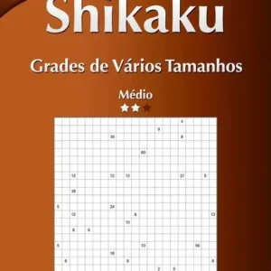 Shikaku Grades de Vários Tamanhos - Médio - Volume 3 - 159 Jogos Don’t Miss Out