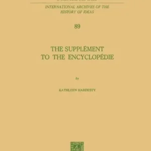 The Supplément to the Encyclopédie Direct From Factory