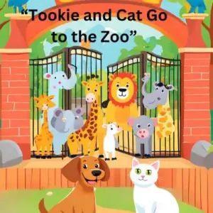 "Tookie and the Cat Go to the Zoo" (The Adventures of Tookie and the Cat., #2) Get Yours