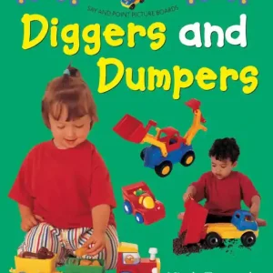 Money Back Guarantee Say and Point Picture Boards: Diggers and Dumpers