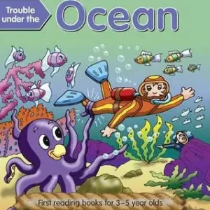 Trouble Under the Ocean: First Reading Books For 3-5 Year Olds Warranty Included