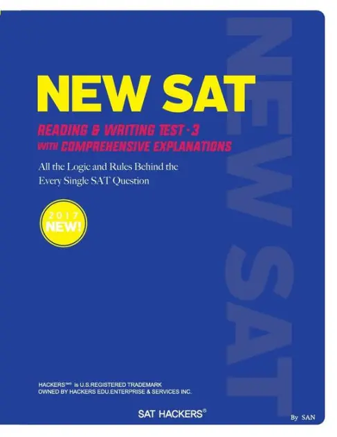 SAT Hackers: All the logic and rules behind the every single sat question Last Chance