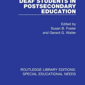 Special Discount Deaf Students in Postsecondary Education