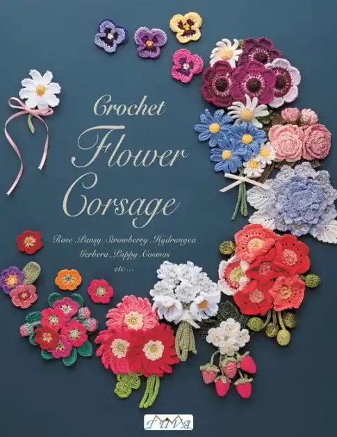 Cheap Crochet Flower Corsage: Beautiful Seasonal Corsages in Crochet