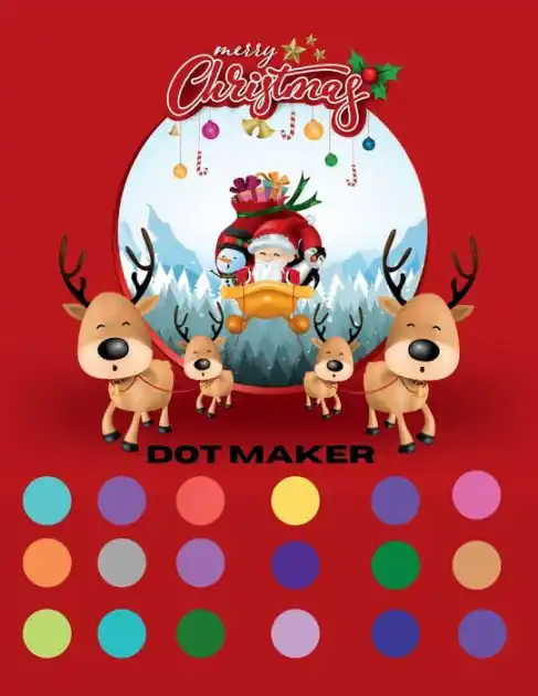 Christmas Dot Maker: Dot Marker Coloring Book For Toddlers /: Christmas Dot Marker Coloring Book For Kids Exclusive