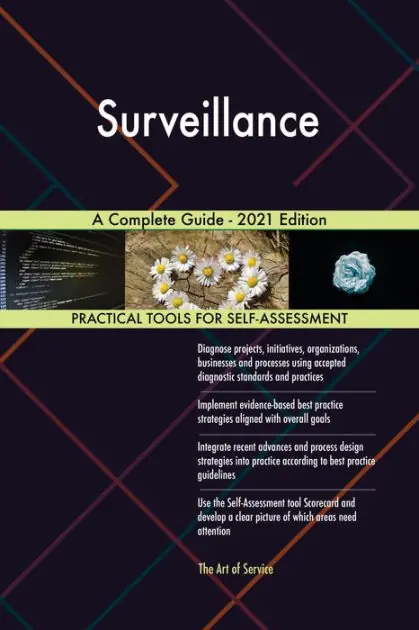 Surveillance A Complete Guide - 2021 Edition Seasonal Sale