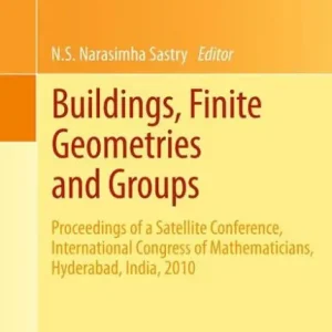 Buildings, Finite Geometries and Groups: Proceedings of a Satellite Conference, International Congress of Mathematicians, Hyderabad, India, 2010 Bargain