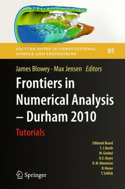 Exclusive Frontiers in Numerical Analysis - Durham 2010
