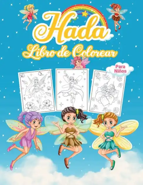 Must Have Hada Libro de Colorear para Niños: Maravilloso libro de hadas para niños y niñas
