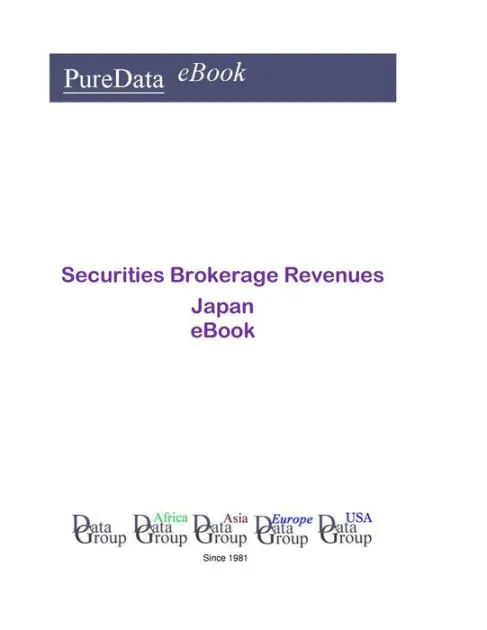 Securities Brokerage Revenues in Japan Fresh Stock