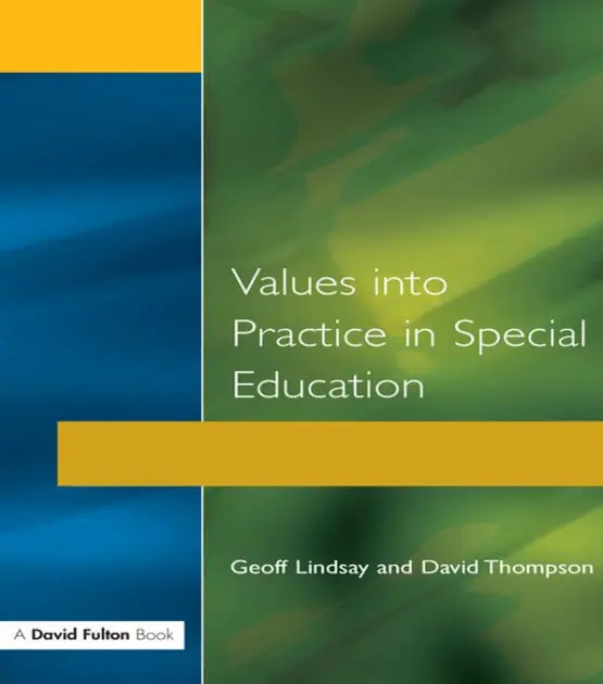 Place Order Values into Practice in Special Education