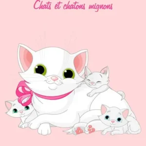 Today Only Livre de coloriage Chats et chatons mignons 3