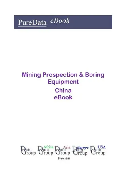 Mining Prospection & Boring Equipment in China Order Now