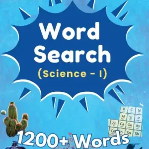Price Cut Word Search Book for Kids with Science Theme: Learn, Gain Knowledge and Build Confidence about Science Topics