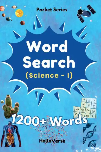 Price Cut Word Search Book for Kids with Science Theme: Learn, Gain Knowledge and Build Confidence about Science Topics