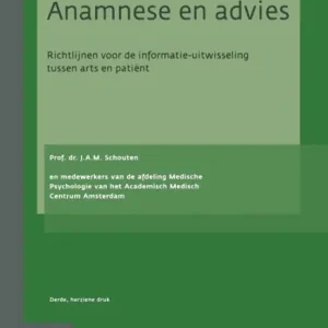 Secure Checkout Anamnese en advies: Richtlijnen voor de informatie-uitwisseling tussen arts en patient