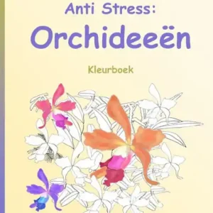 Must Have BROCKHAUSEN Kleurboek Vol. 7 - Anti Stress: Orchideeën: Kleurboek