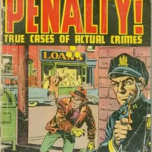 Crime Must Pay The Penalty Number 45 Crime Comic Book Deal